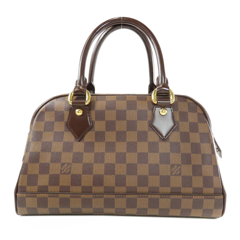 Louis Vuitton Duomo Canvas Handbag Damier Brown